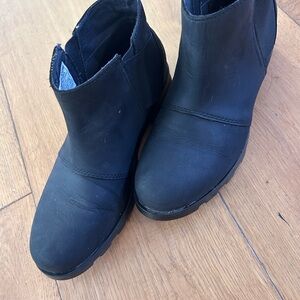 Sorel Black Ankle Booties